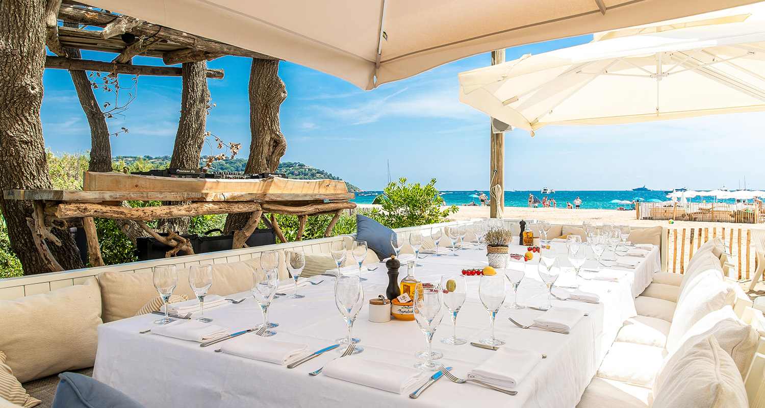 A guide to Saint Tropez's best beach bars and restaurants