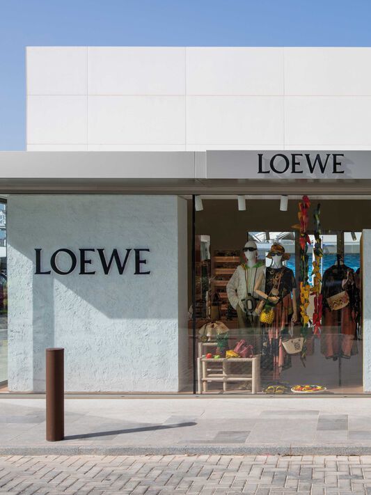 Loewe Shopping auf Ibiza