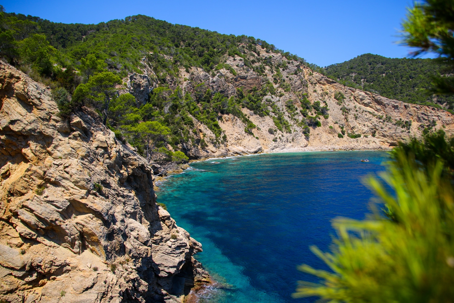 Strände auf Ibiza, Aguas Blanca