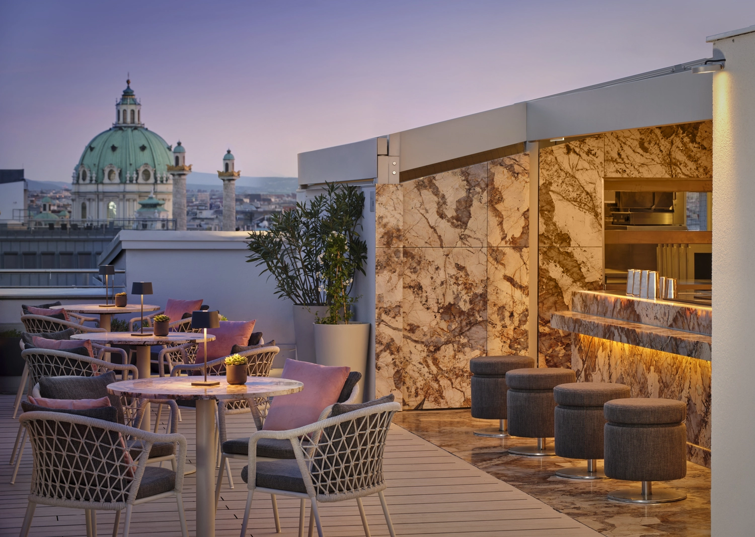 Atmosphere Rooftop Bar, The Ritz-Carlton Vienna