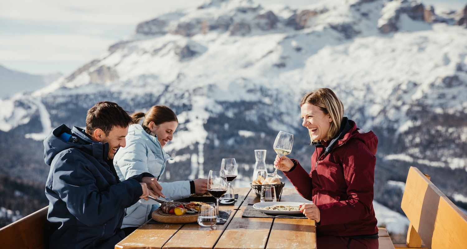 In Alta Badia trifft Wintersport auf Sterneküche