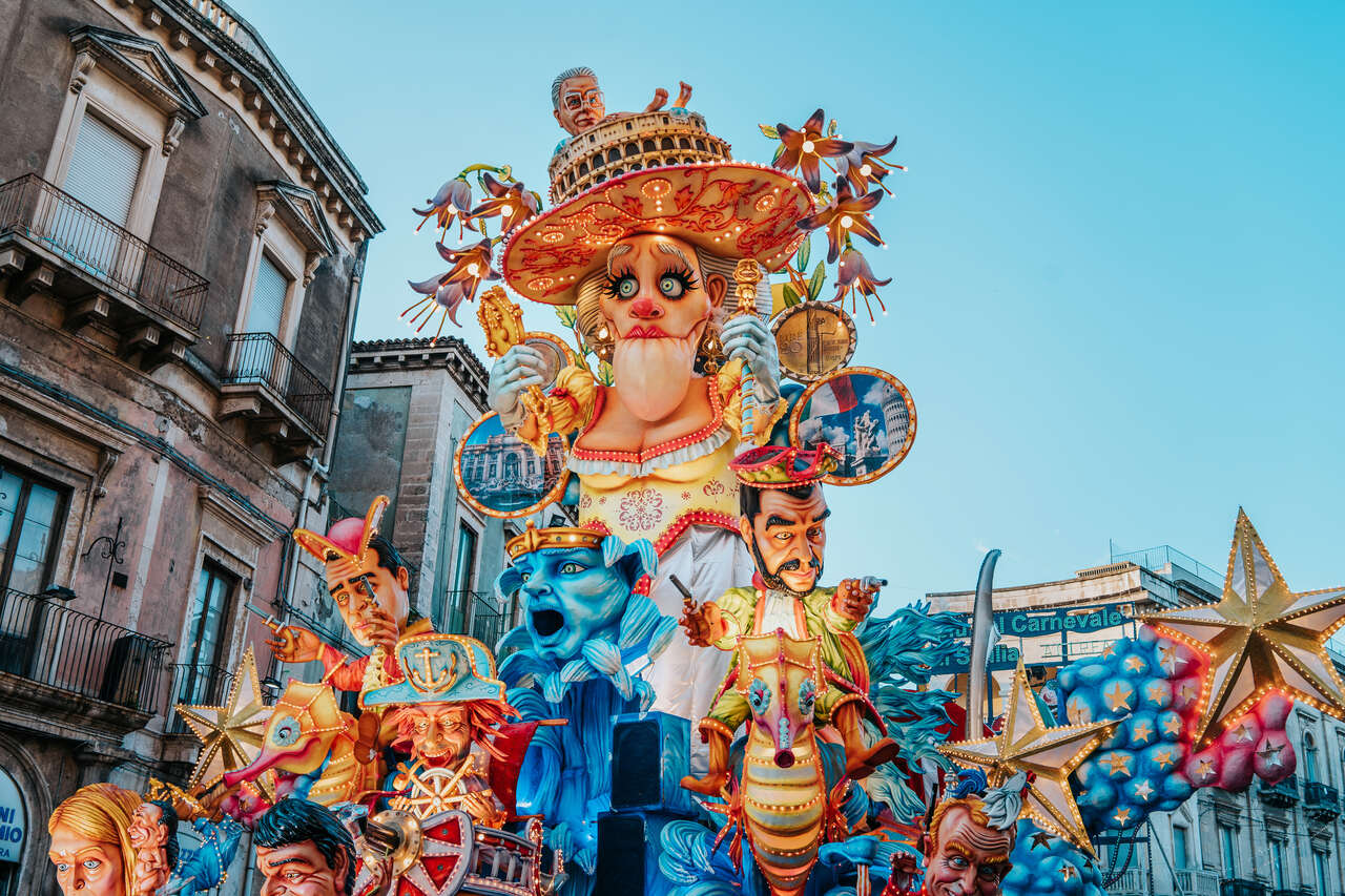 Karneval Sizilien, Shutterstock