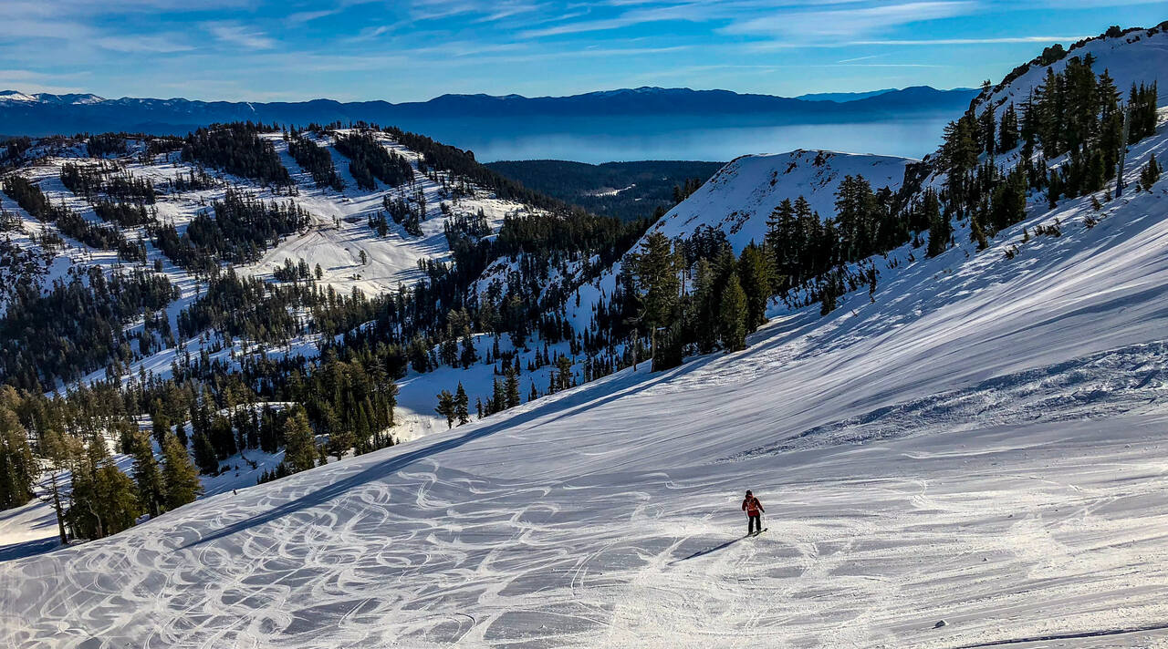 SKifahren in Kalifornien