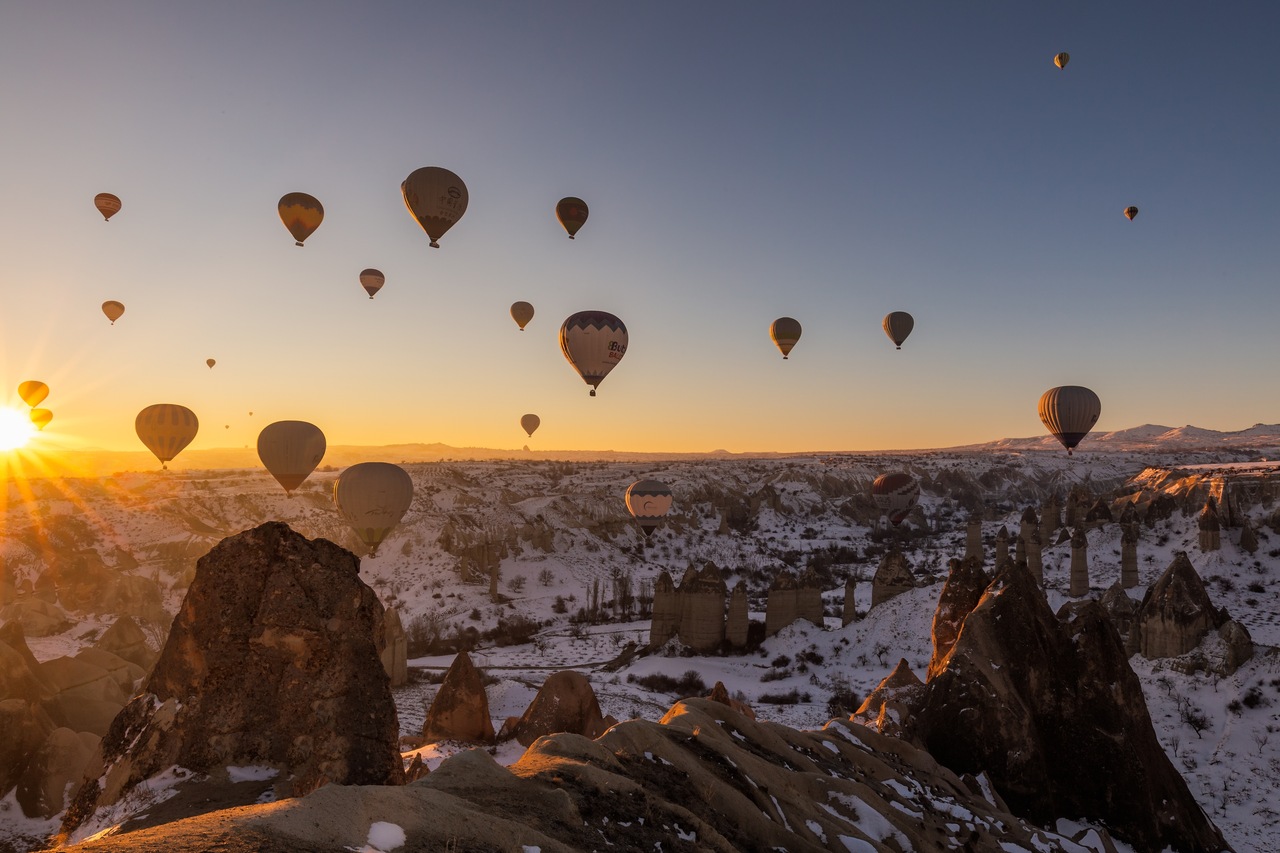 Schönsten Reiseziele im Februar